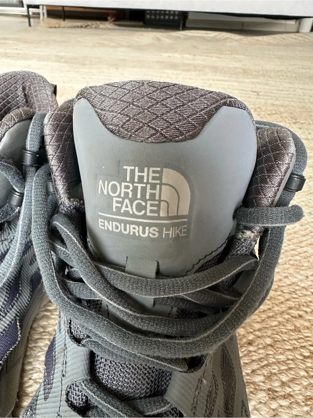 The North Face Men’s Gray Hiking Boots
